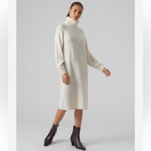 NWT Vero Moda Daniela Cowl Neck‎ Long Sleeve Sweater Dress Warm Cozy